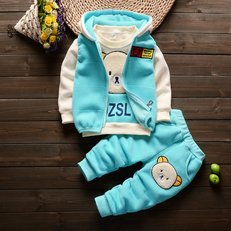 Warm Baby Outfit Set – Autumn/Winter for Boys & Girls