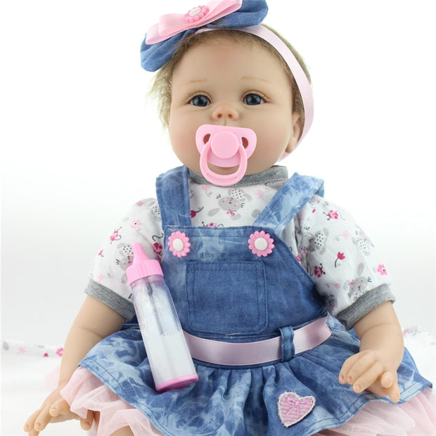 55cm Reborn Baby Dolls Gentle Touch Lovely Premmie Baby Doll Realistic Reborn Baby Pupular Christmas Gift