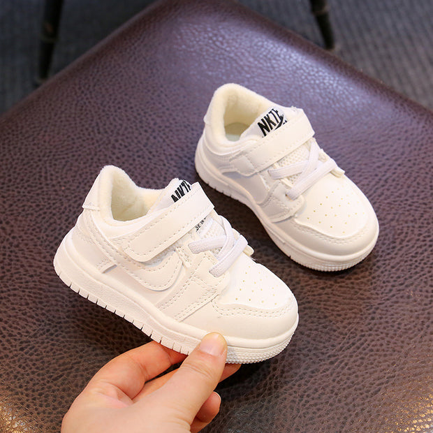 Children's Sneakers Spring And Autumn Children's Sports Shoes Boys Baby Shoes Casual Shoes Girls White Shoes