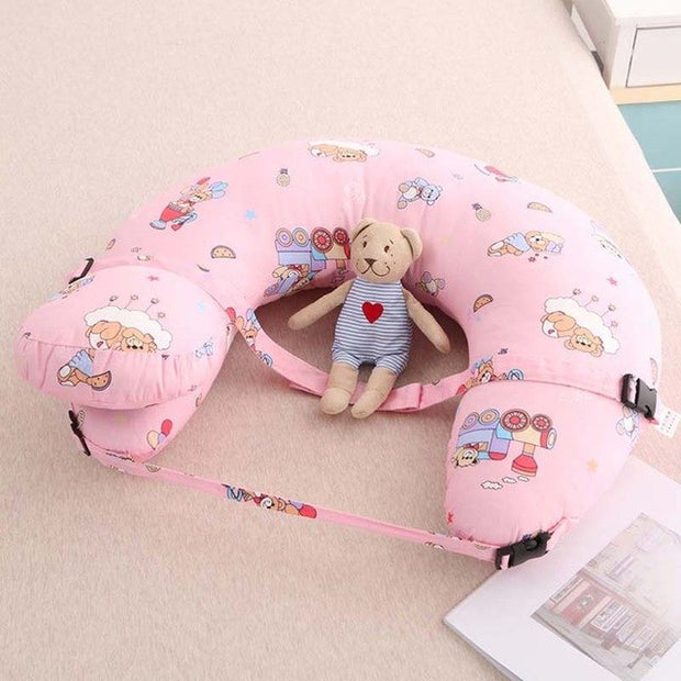 Breastfeeding Pillow Multifunctional Nursing Pillow Newborn Baby Feeding U-shaped Pillow Pregnant Woman Waist Comfort Cushion