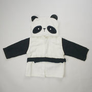 Children's Cardigan Hooded Animal Bathrobe Baby Home Clothes Cotton Towel Material Baby Absorbent Bath Towel