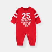 Baby Fall New Long Sleeve Romper Boy Baby Onesie Sports Style Baby Korean Version Baby Clothes