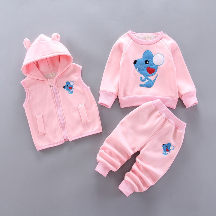Warm Baby Outfit Set – Autumn/Winter for Boys & Girls