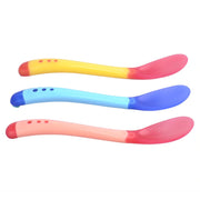 3pcs Baby Silicon Spoon