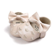 Baby PU Leather Baby Boy Girl Baby Moccasins Moccs Shoes Bow Fringe Soft Soled Non-slip Footwear Crib Shoes