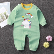 2024 Spring Autumn 0-2 Years Old Baby Romper Baby Jumpsuit Boys Girls Long-sleeved Trousers Newborn Romper Climbing Clothes