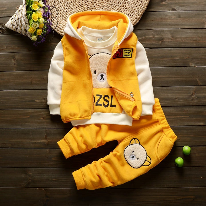 Warm Baby Outfit Set – Autumn/Winter for Boys & Girls