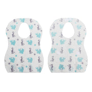 30pcs/lot Waterproof Non-Woven Fabric Disposable Baby Toddler Bibs Feeding Saliva Apron Paper Bibs