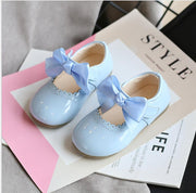 Newest Summer Kids Shoes Fashion Leathers Sweet Children Sandals For Girls Toddler Baby Breathable PU Out Bow Shoes