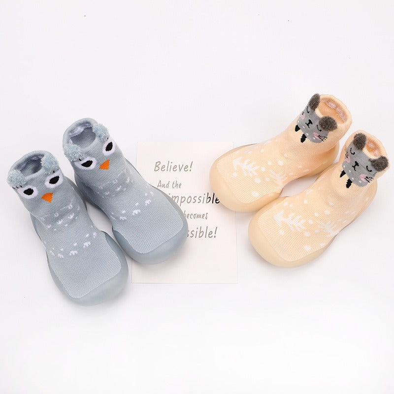Soft Sole Baby Shoes – Non-Slip Floor Sock Shoes
