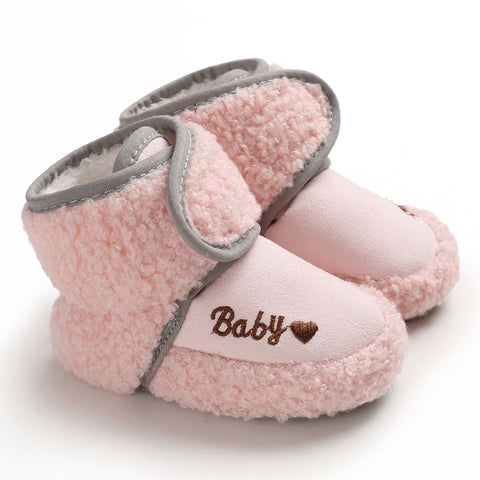 Baby Winter Warm First Walkers Cotton Baby Shoes Cute Infant Baby boys girls shoes soft sole indoor shoes for 0-18M