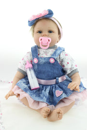 55cm Reborn Baby Dolls Gentle Touch Lovely Premmie Baby Doll Realistic Reborn Baby Pupular Christmas Gift