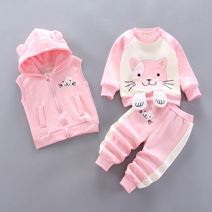 Warm Baby Outfit Set – Autumn/Winter for Boys & Girls