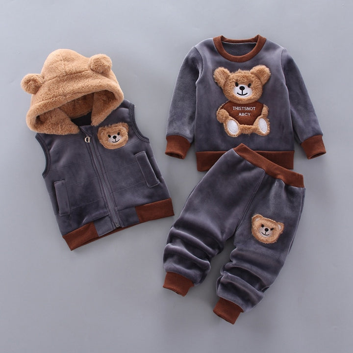 Warm Baby Outfit Set – Autumn/Winter for Boys & Girls