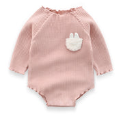 Cute Baby Girls Clothes Spring Autumn Cotton Long Sleeved Bodysuit Baby Bag Fart Jumpsuit Sibling Outfits Newborn Infant Clothes