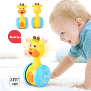 Baby Rattles Tumbler Doll Baby Toys Sweet Bell Music Roly-poly Learning Education Toys Gifts Baby Bell Baby Toys