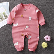 2024 Spring Autumn 0-2 Years Old Baby Romper Baby Jumpsuit Boys Girls Long-sleeved Trousers Newborn Romper Climbing Clothes