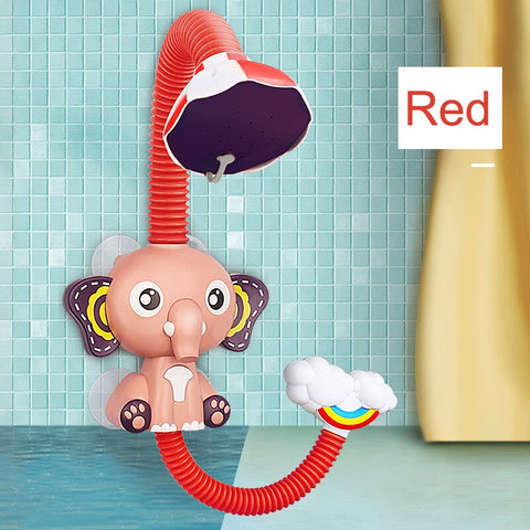 Bath Toys Baby Water Game Elephant Model Faucet Shower Electric Water Spray Toy For Kids Swimming Bathroom Baby Toys