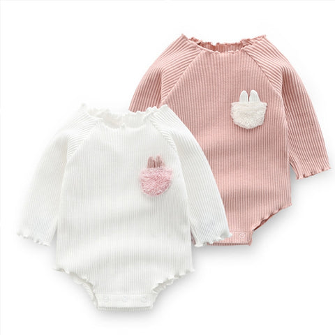 Cute Baby Girls Clothes Spring Autumn Cotton Long Sleeved Bodysuit Baby Bag Fart Jumpsuit Sibling Outfits Newborn Infant Clothes