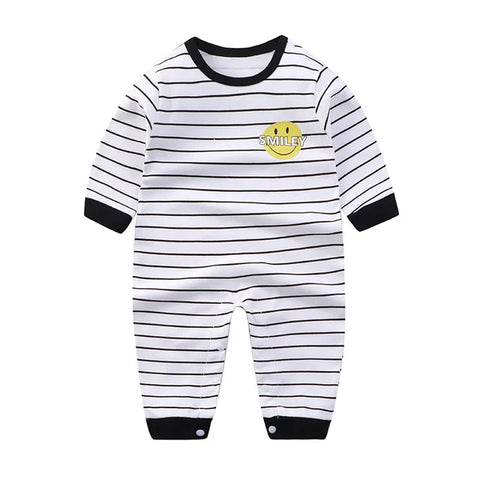 2024 Spring Autumn 0-2 Years Old Baby Romper Baby Jumpsuit Boys Girls Long-sleeved Trousers Newborn Romper Climbing Clothes