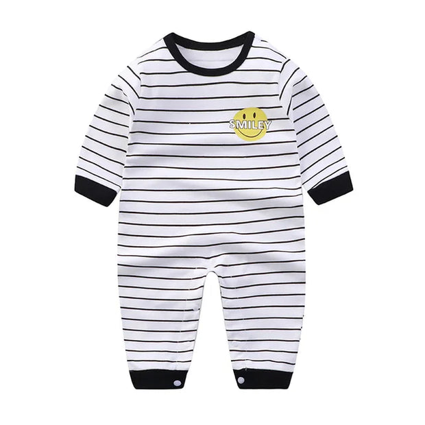 2024 Spring Autumn 0-2 Years Old Baby Romper Baby Jumpsuit Boys Girls Long-sleeved Trousers Newborn Romper Climbing Clothes