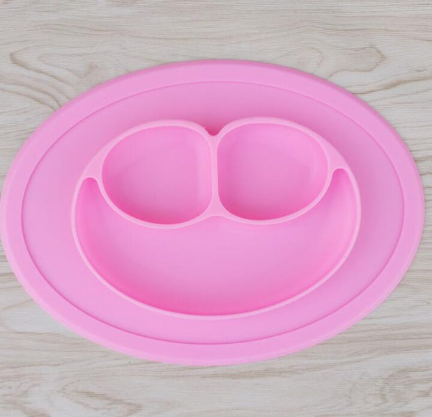 Silicone Material Baby Dining Plate