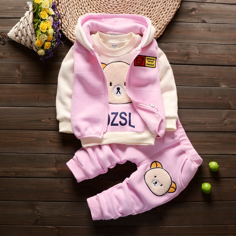 Warm Baby Outfit Set – Autumn/Winter for Boys & Girls