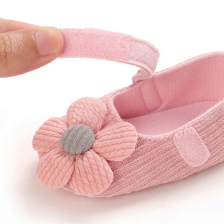 Spring And Autumn Style 0-1 Year Old Baby Toddler Shoes Soft Bottom Breathable Baby Shoes All-Match Princess Shoes