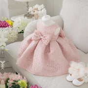 Cute children one year old baby girl princess dress dress