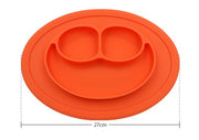 Silicone Material Baby Dining Plate